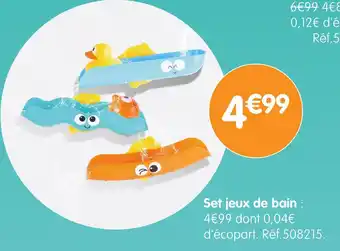 b&m Set jeux de bain offre