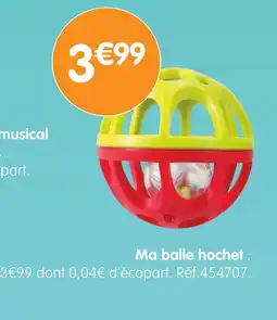 b&m Ma balle hochet offre