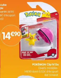 b&m POKÉMON Clip'N'Go offre