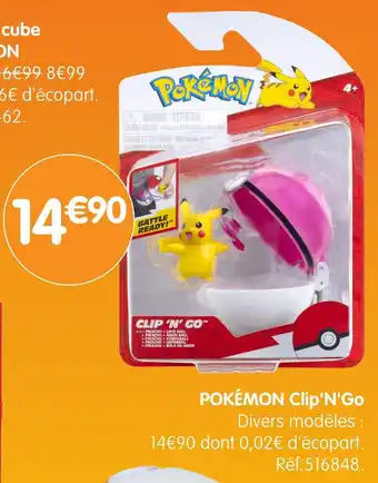 b&m POKÉMON Clip'N'Go offre