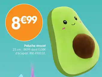 b&m Peluche avocat offre