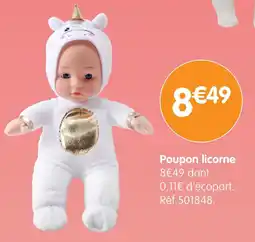 b&m Poupon licorne offre