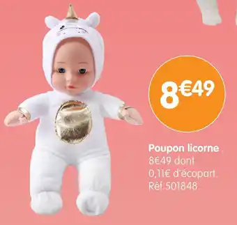 Poupon licorne