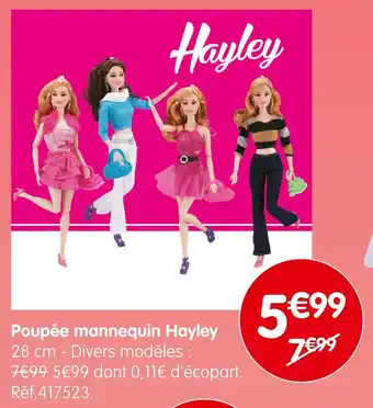b&m Poupée mannequin offre