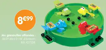 b&m Jeu grenouilles affamées offre