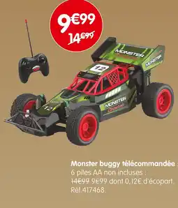 b&m Monster buggy télécommandée offre