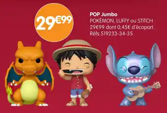 b&m POP Jumbo offre