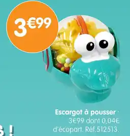 b&m Escargot à pousser offre