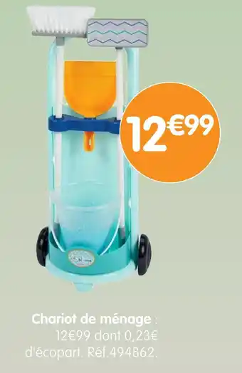 b&m Chariot de ménage offre
