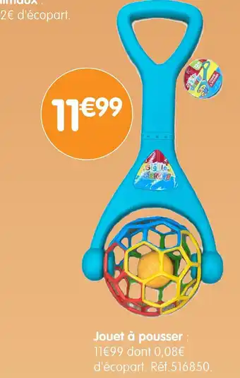 b&m Jouet à pousser offre