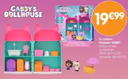 b&m GABBY'S DOLLHOUSE La maison magique GABBY offre