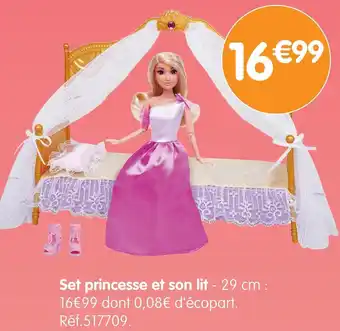 b&m Set princesse et son lit offre