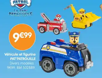 b&m PAW PATROL Véhicule et figurine pat'patrouille offre