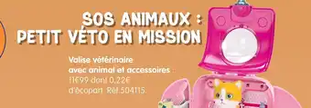 b&m Valise vétérinaire: avec animal et accessoires offre
