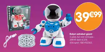 b&m Robot astrobot géant offre
