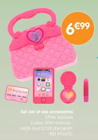 b&m Set sac et ses accessoires offre