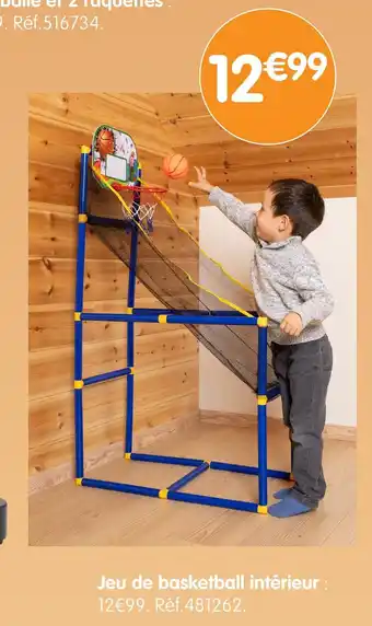 b&m Jeu de basketball intérieur offre