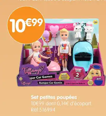 b&m TIFFANY'S WORLD Set petites poupées offre