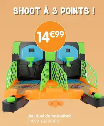 b&m Jeu duel de basketball offre