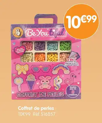 b&m BeYouTiful Coffret de perles offre