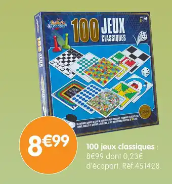 b&m GAMES BONANZA 100 jeux classiques offre