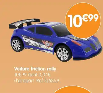 b&m Voiture friction rally offre