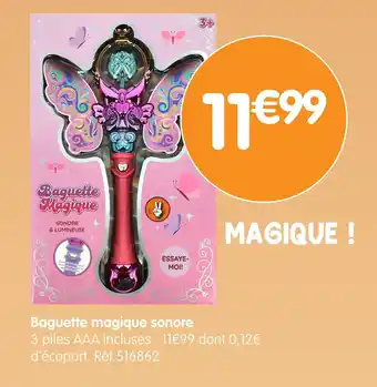 b&m Baguette magique sonore offre