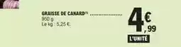 E.Leclerc Canard - graisse de offre