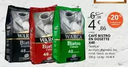 E.Leclerc Warca - cafe bistro en dosette offre