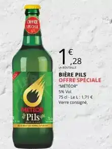 E.Leclerc Meteor - bière pils offre speciale offre