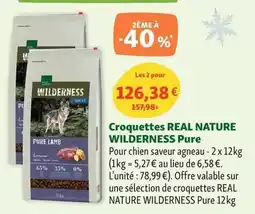 Maxi Zoo Real nature - wilderness croquettes pure offre