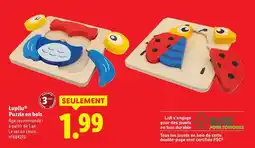Lidl Lupilu - puzzle en bois offre