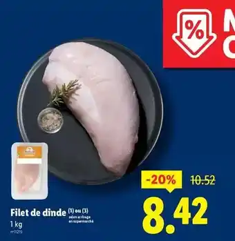 Lidl L'étal du volailler - filet de dinde offre