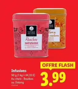 Lidl Voyage des sens - infusions offre
