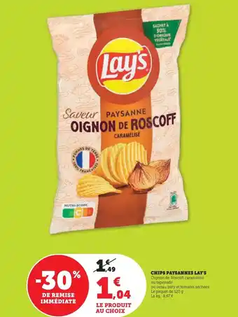 U Express Lay's - chips parsannes offre
