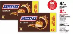 U Express Snickers - barres glacees offre