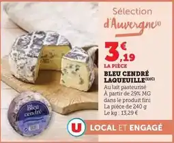 U Express Laqueuille - bleu cendré offre