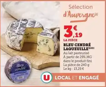 U Express Laqueuille - bleu cendré offre