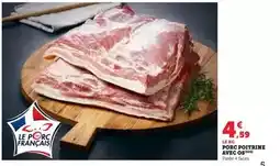 U Express Porc poitrine avec os offre