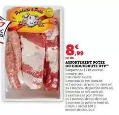 U Express Assortiment potee ou choucroute utp offre