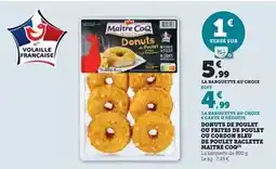 U Express Maître coq - donuts de poulet offre