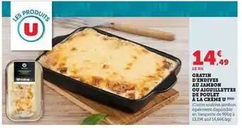 U Express U - gratin d'endives au jambon offre