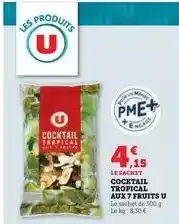 U Express U - cocktail tropical aux 7 fruits offre