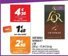 Netto L'or - cafe moulu intense n°7 offre