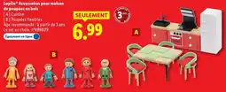 Lidl Lupilu accessoires pour maison de poupées en bois offre