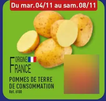ALDI Pommes de terre de consommation offre
