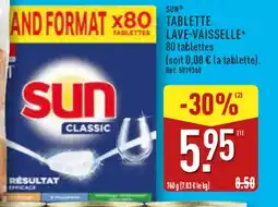 ALDI Lave-vaisselle offre