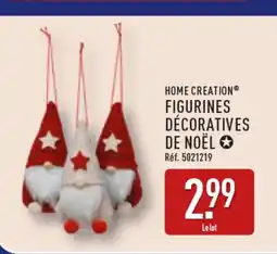 ALDI Home creation figurines décoratives de noël offre