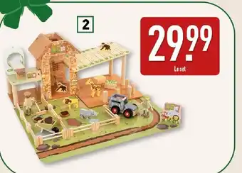 ALDI Jeux en bois au choix : hôpital, fusée, zoo. offre