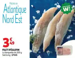 Auchan Filet d'églefin offre